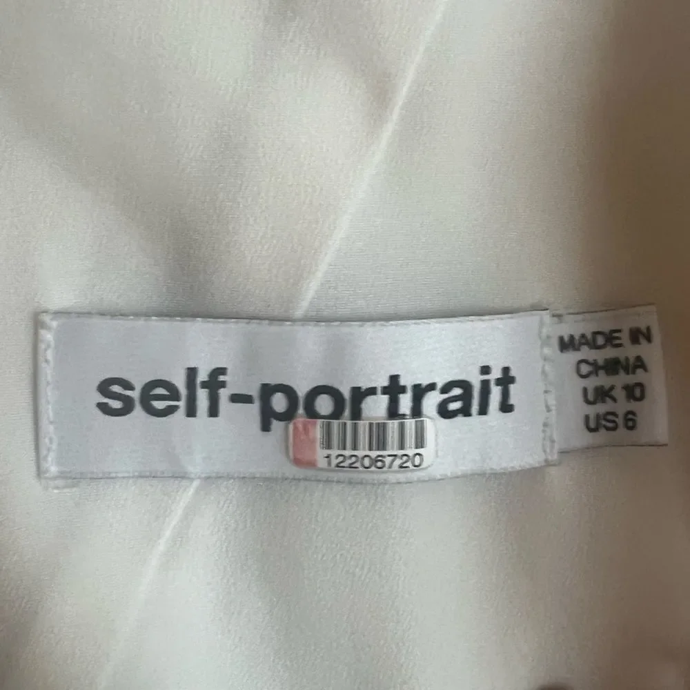 Self portrait white vintage look maxi dress - Picture 12 of 12